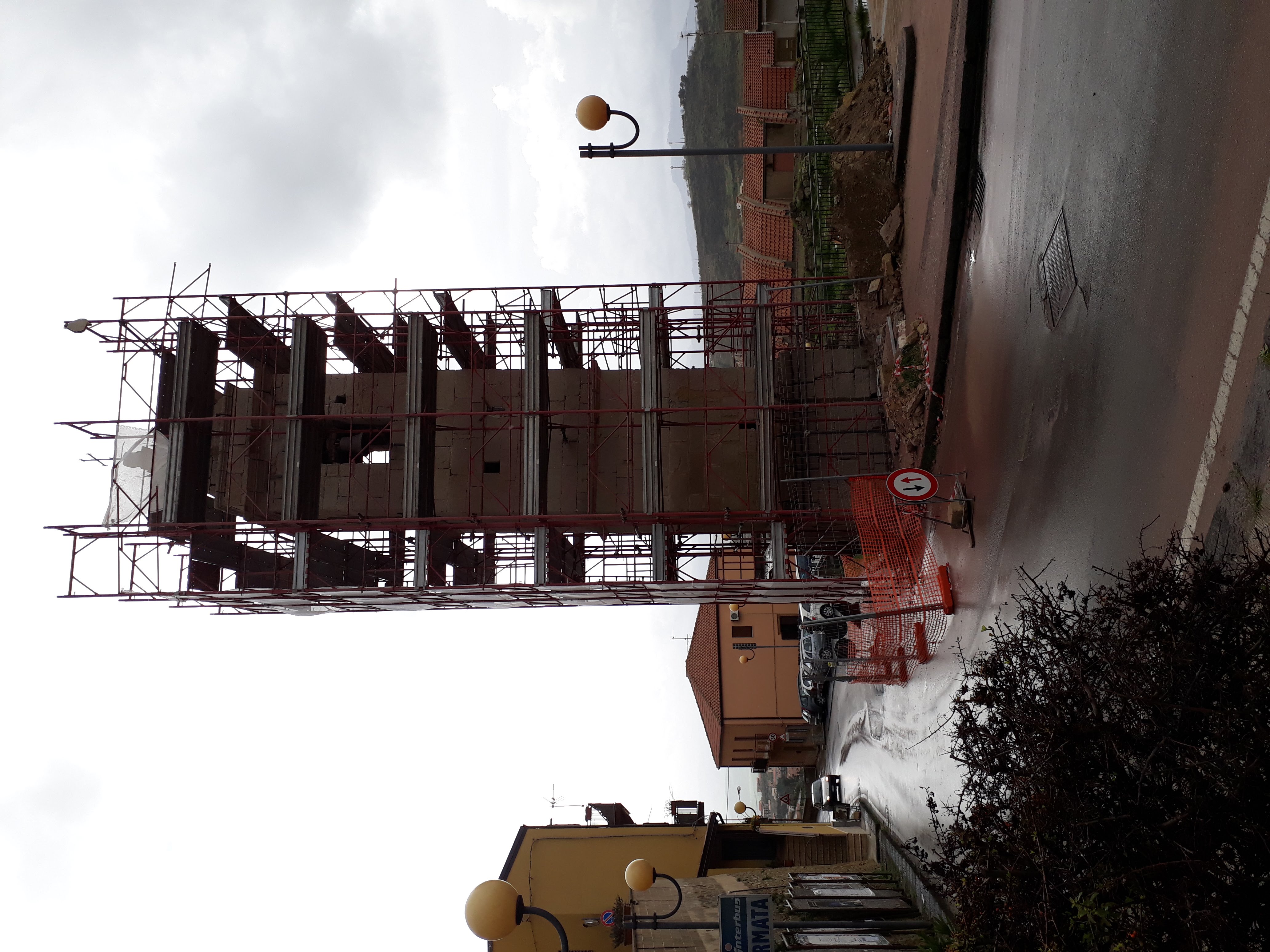 Cantiere del Campanile di Santa Caterina