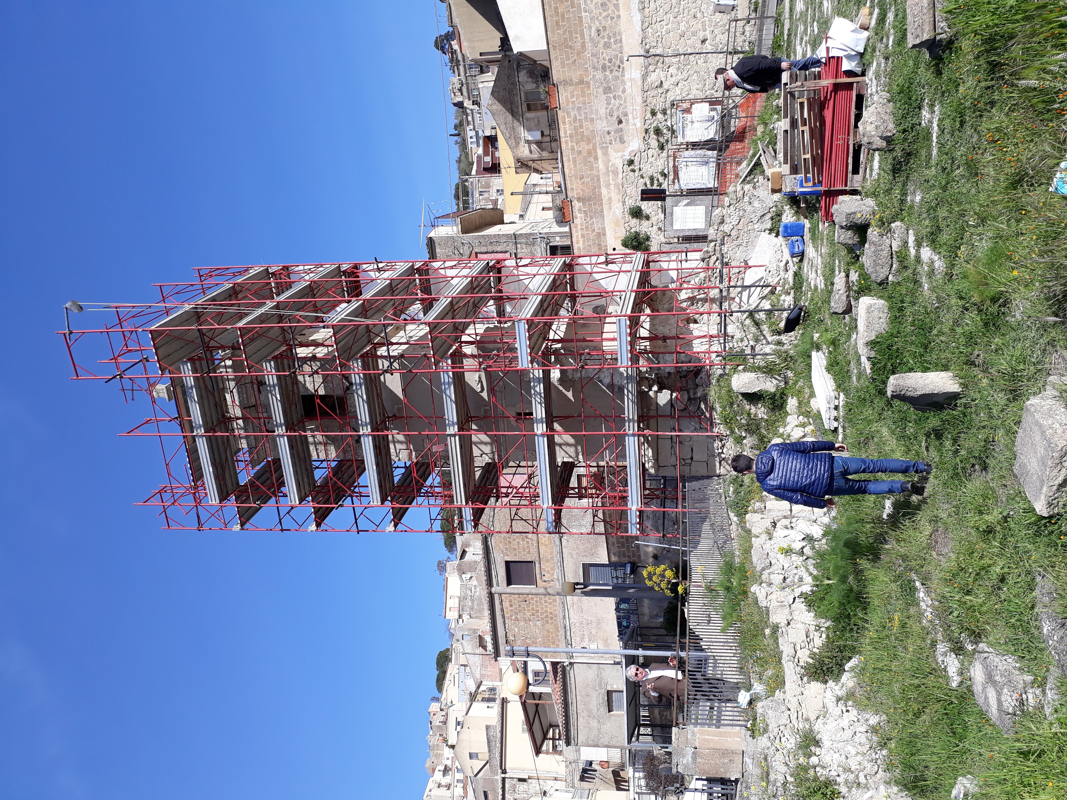 Cantiere del Campanile di Santa Caterina
