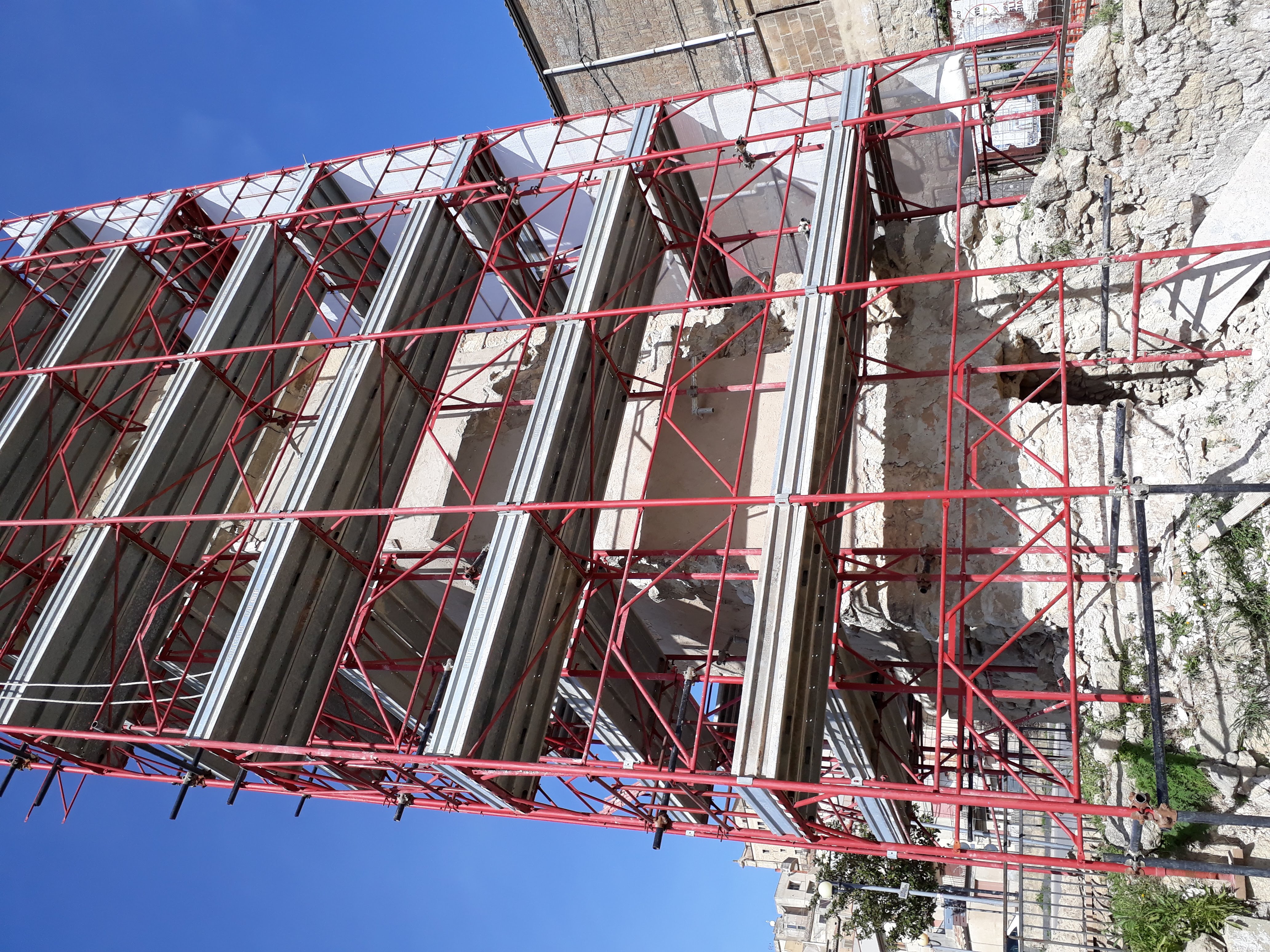 Cantiere del Campanile di Santa Caterina