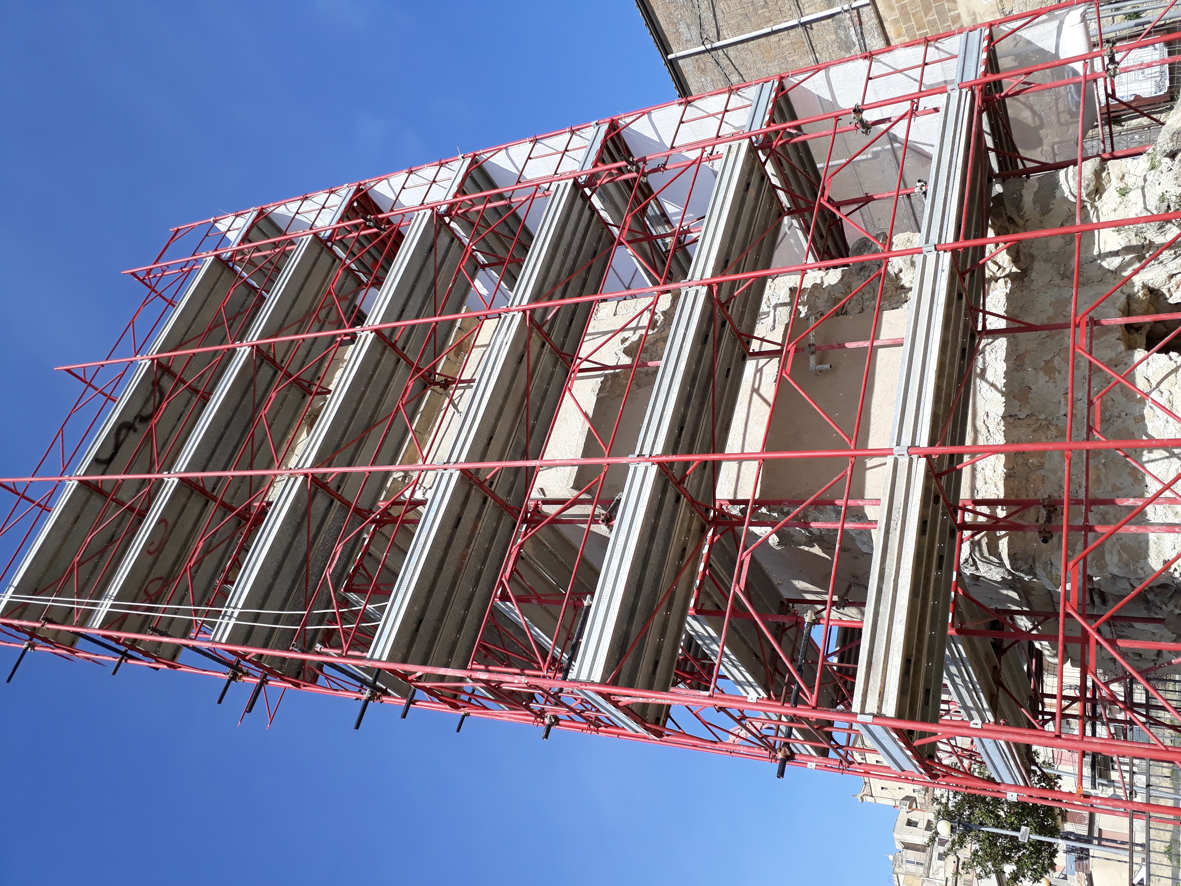 Cantiere del Campanile di Santa Caterina