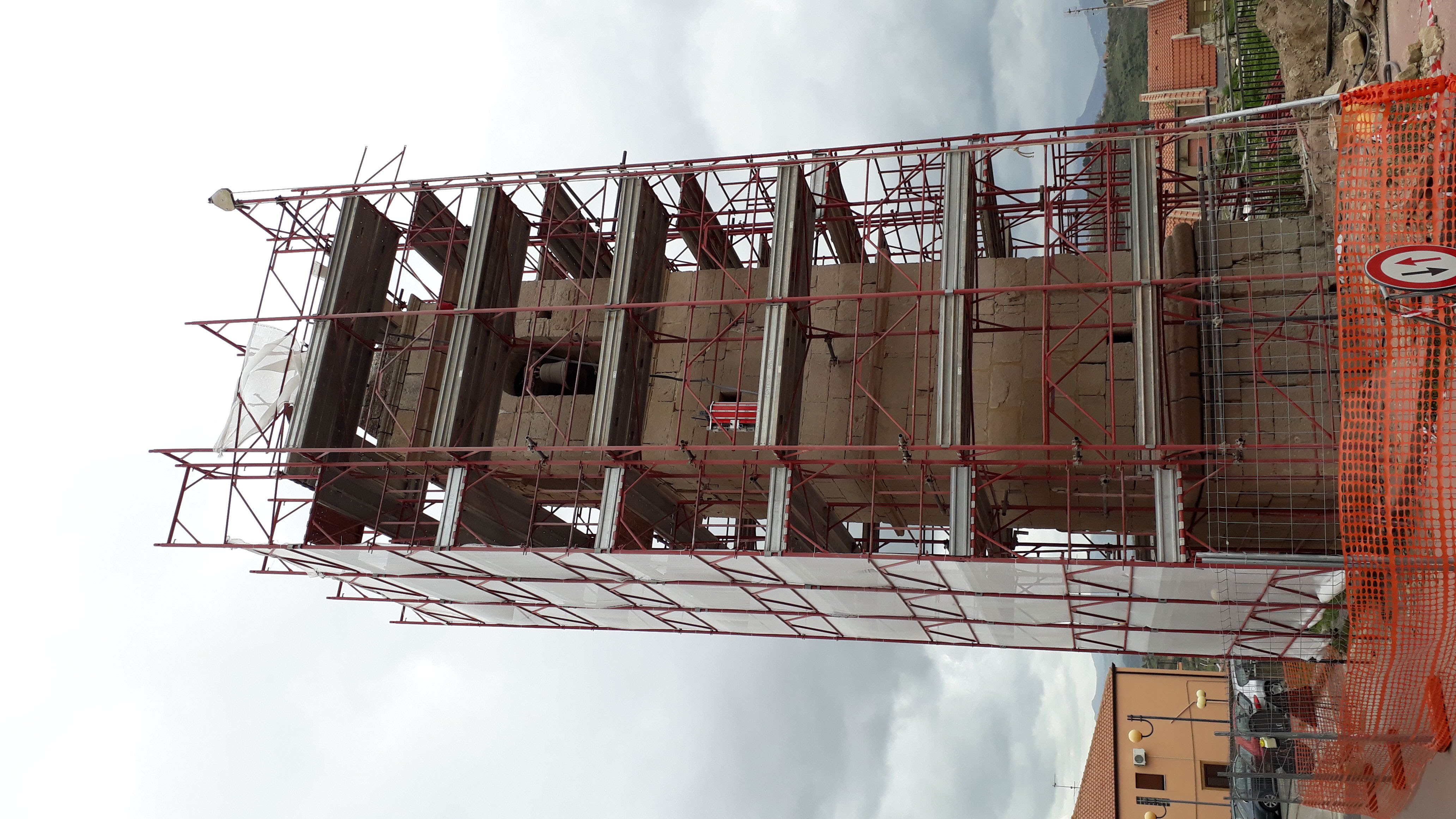 Cantiere del Campanile di Santa Caterina