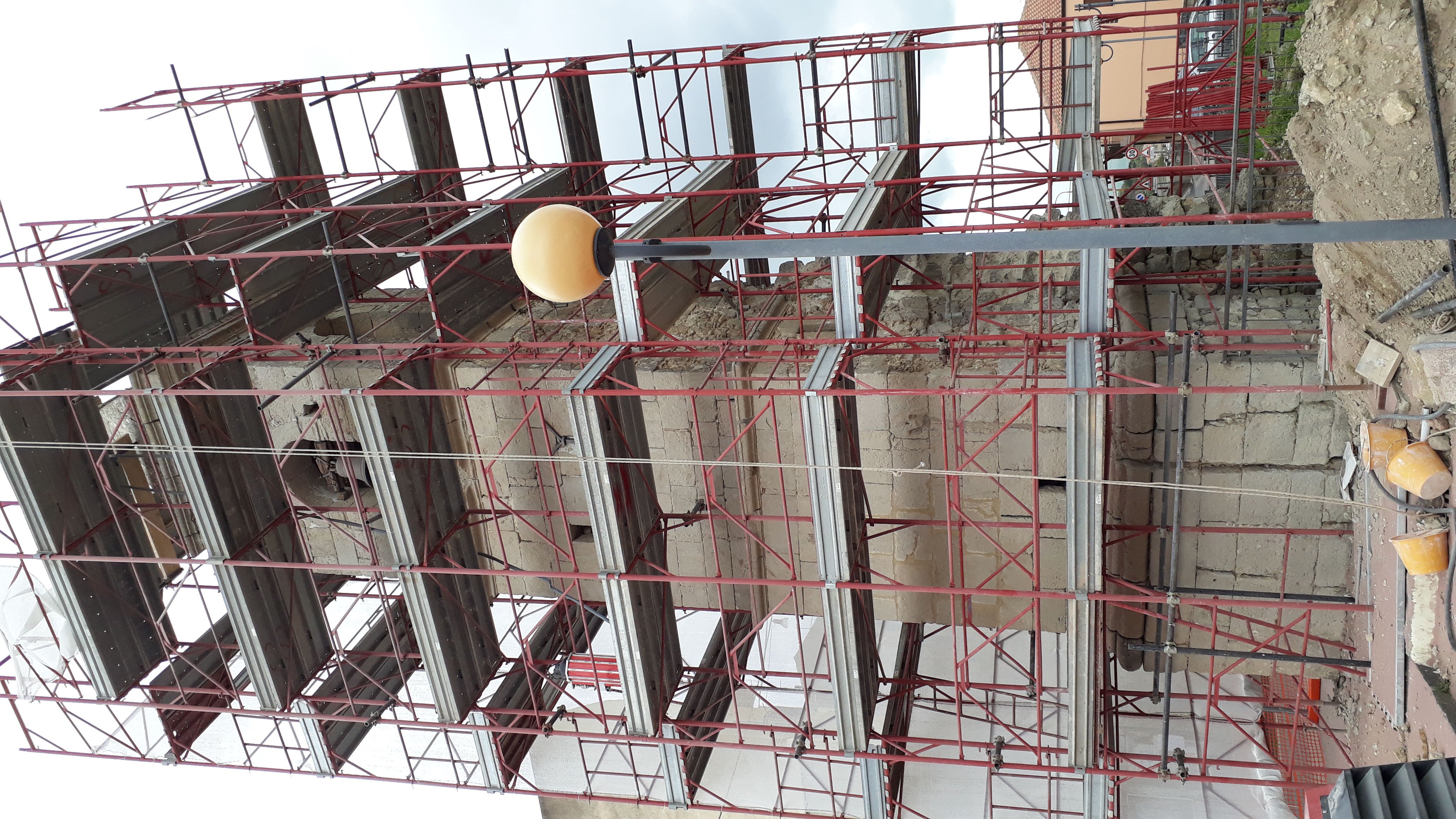 Cantiere del Campanile di Santa Caterina