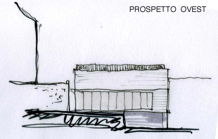 Prospetto verso la valle