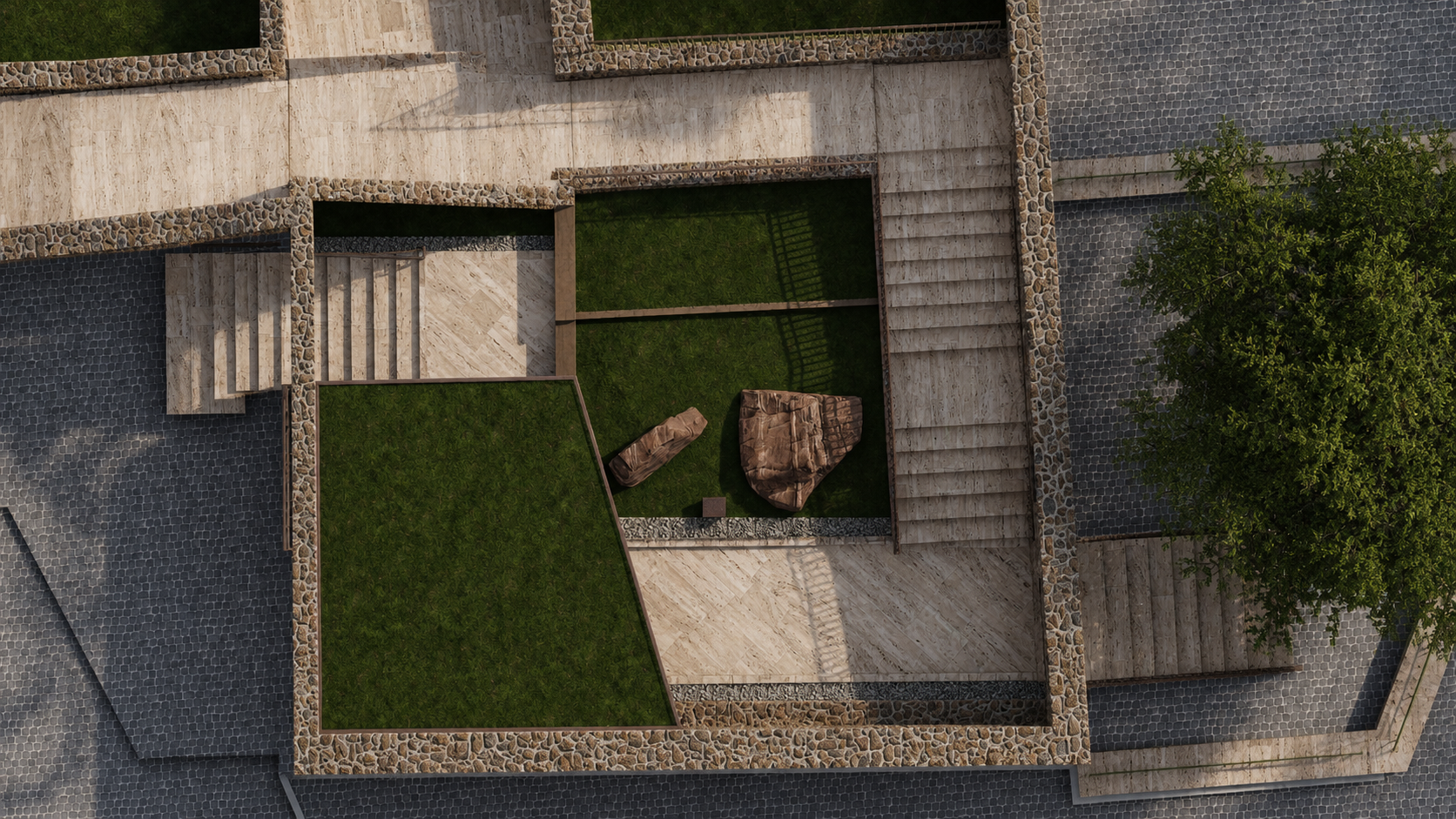 Render del nuovo accesso