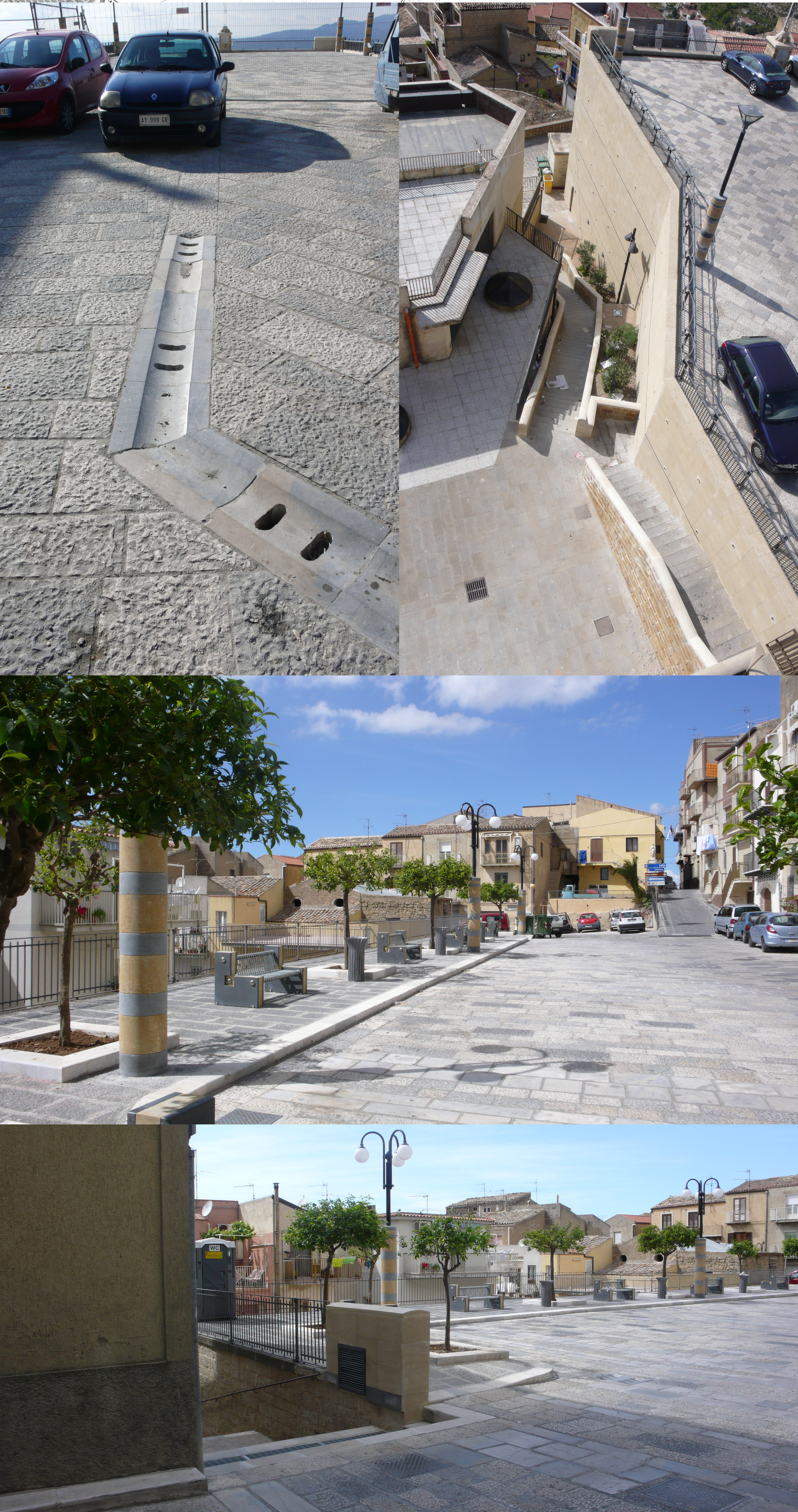 Fotografie dell’intervento di Via Crisa