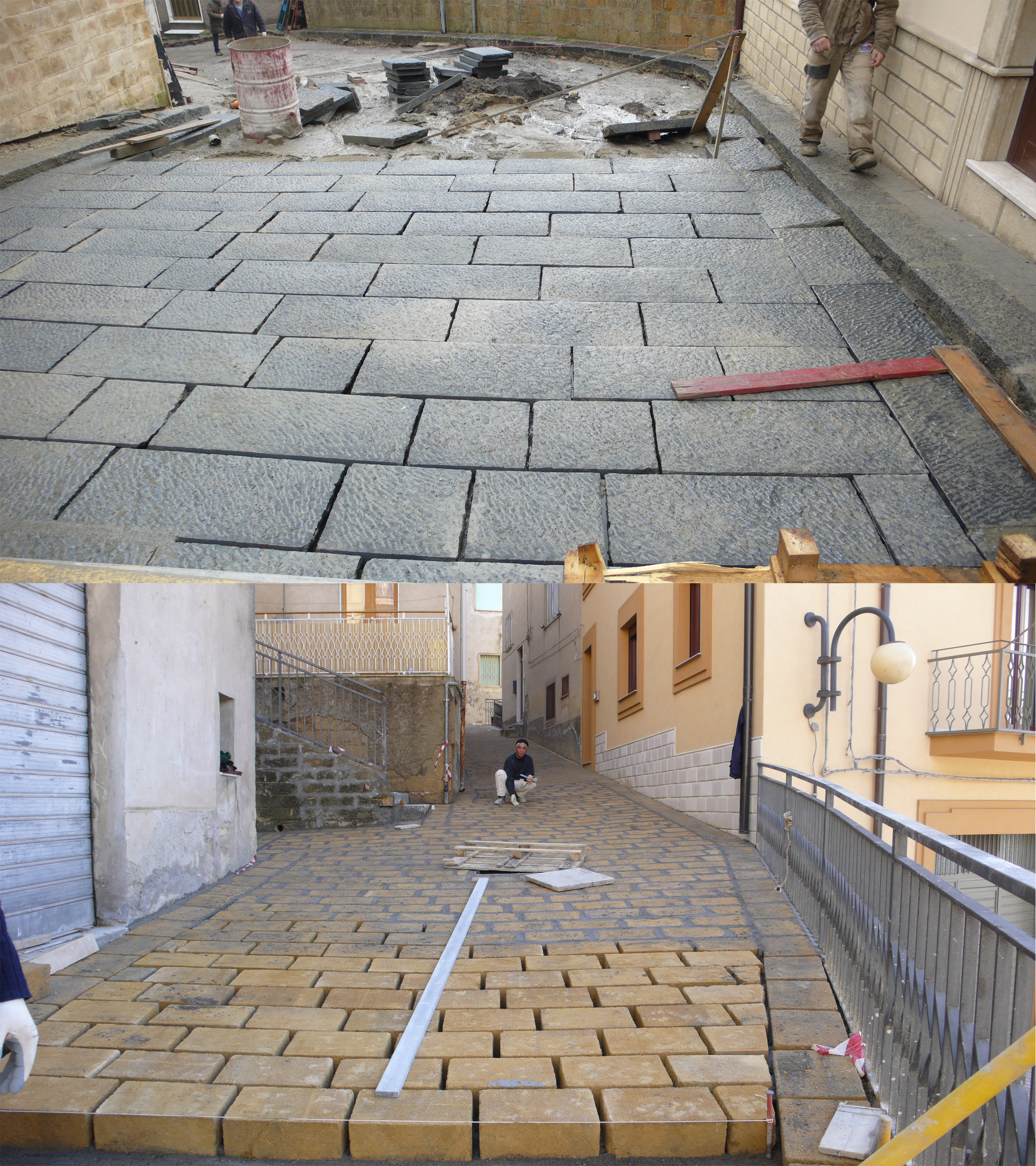 Pavimentazione di Via Crisa
