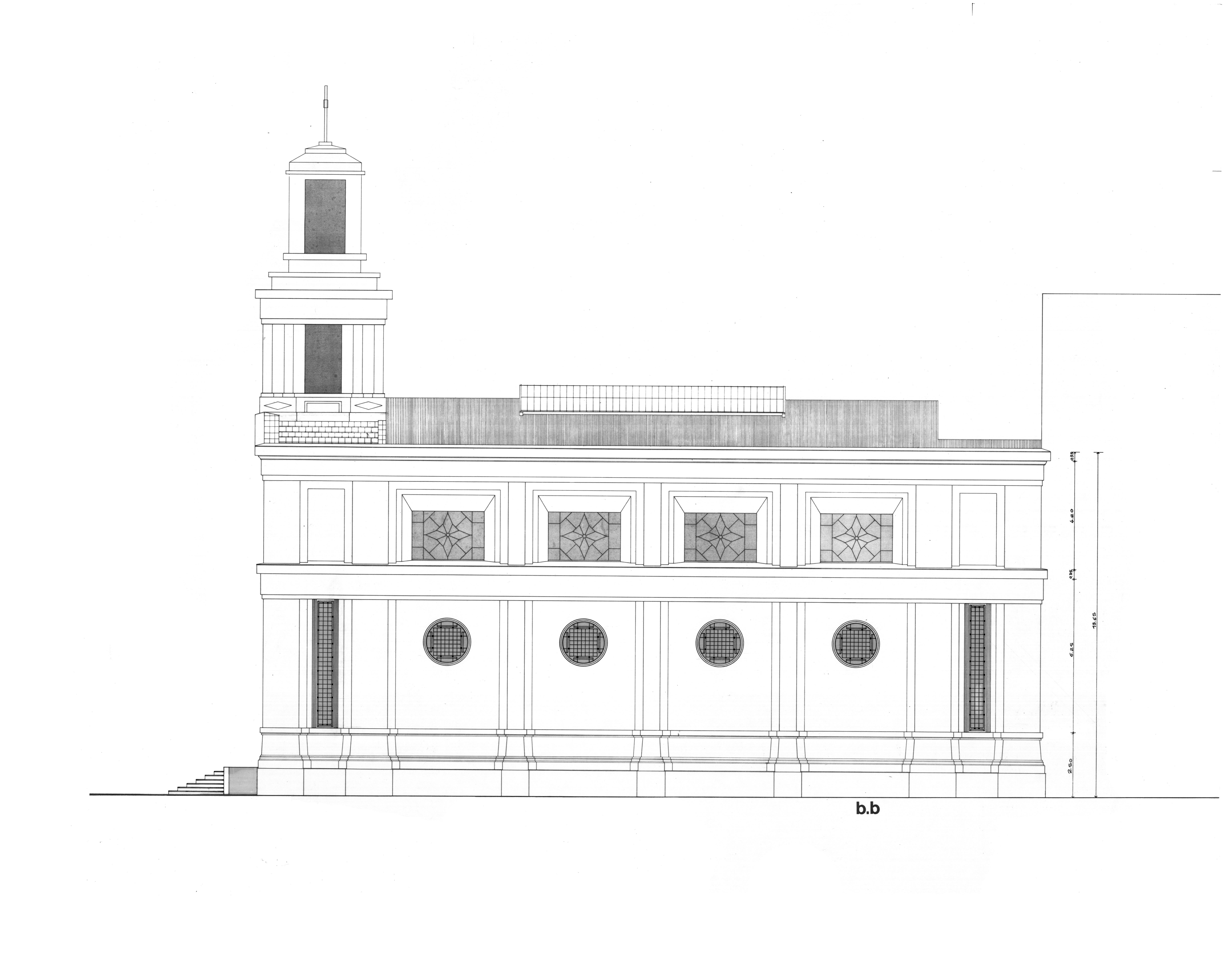 Prospetto della Chiesa di Sant'Espedito
