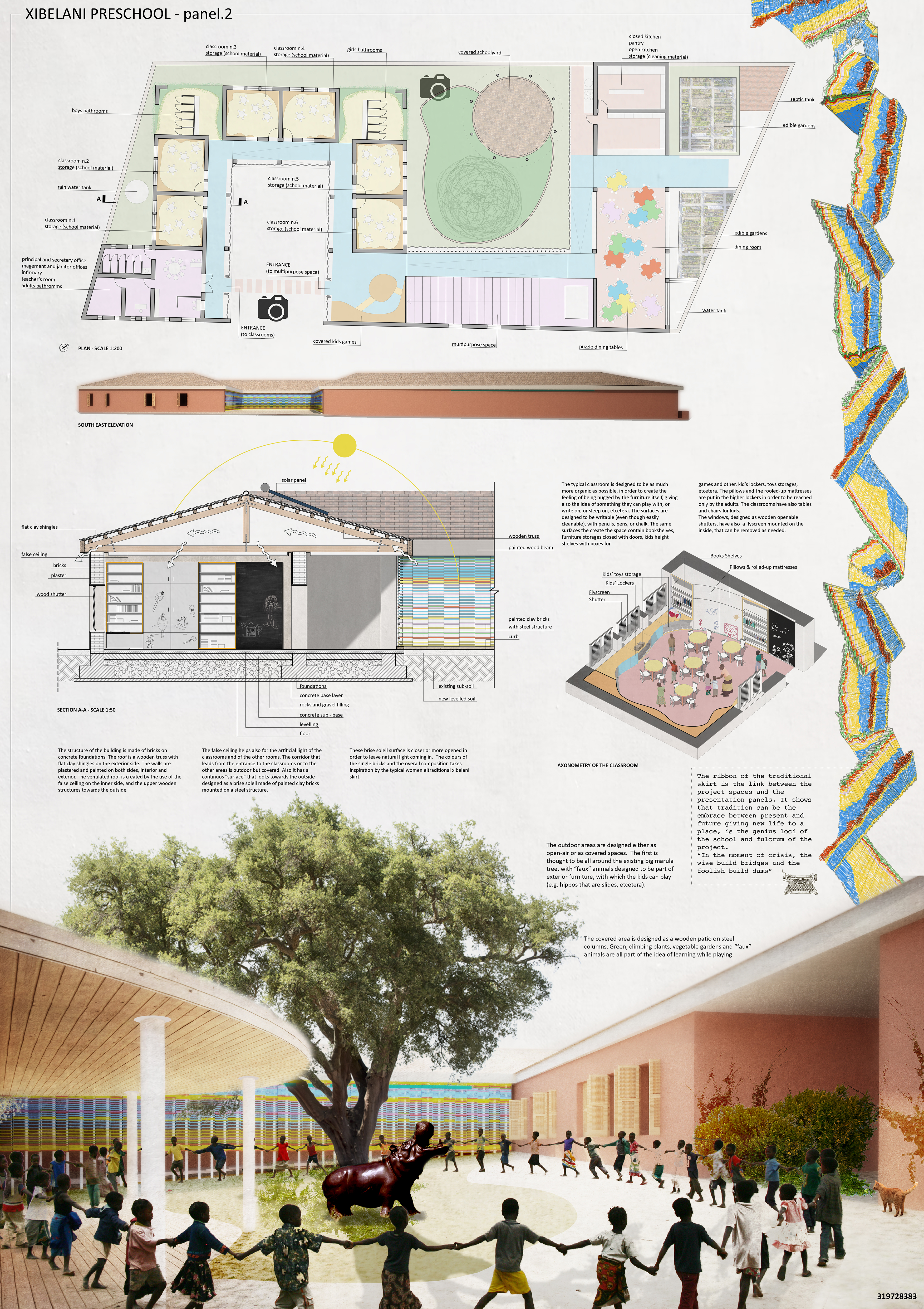 Xibelani Preschool, tavola di concorso 2