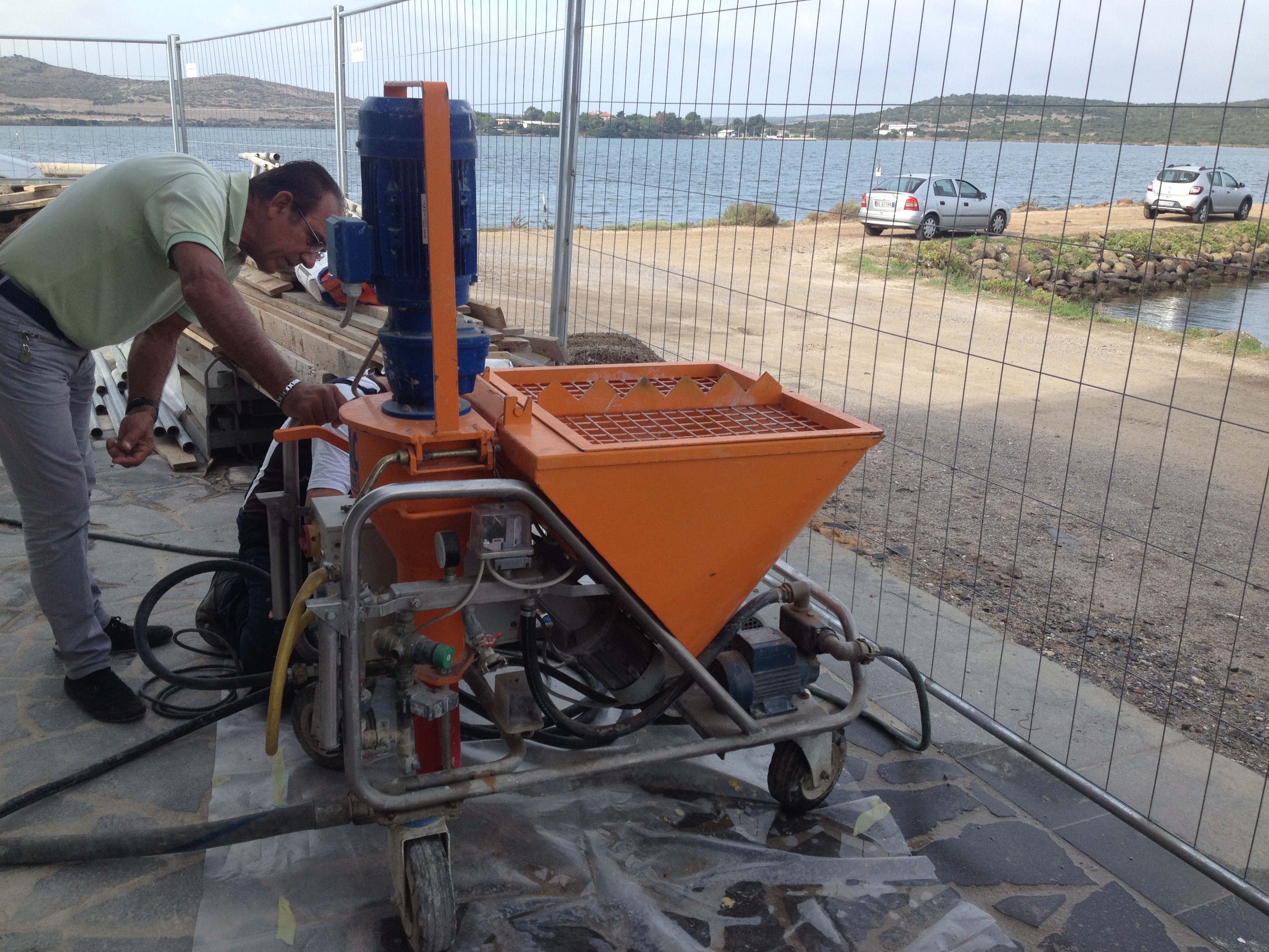 Cantiere del Museo del Mare di Marceddì