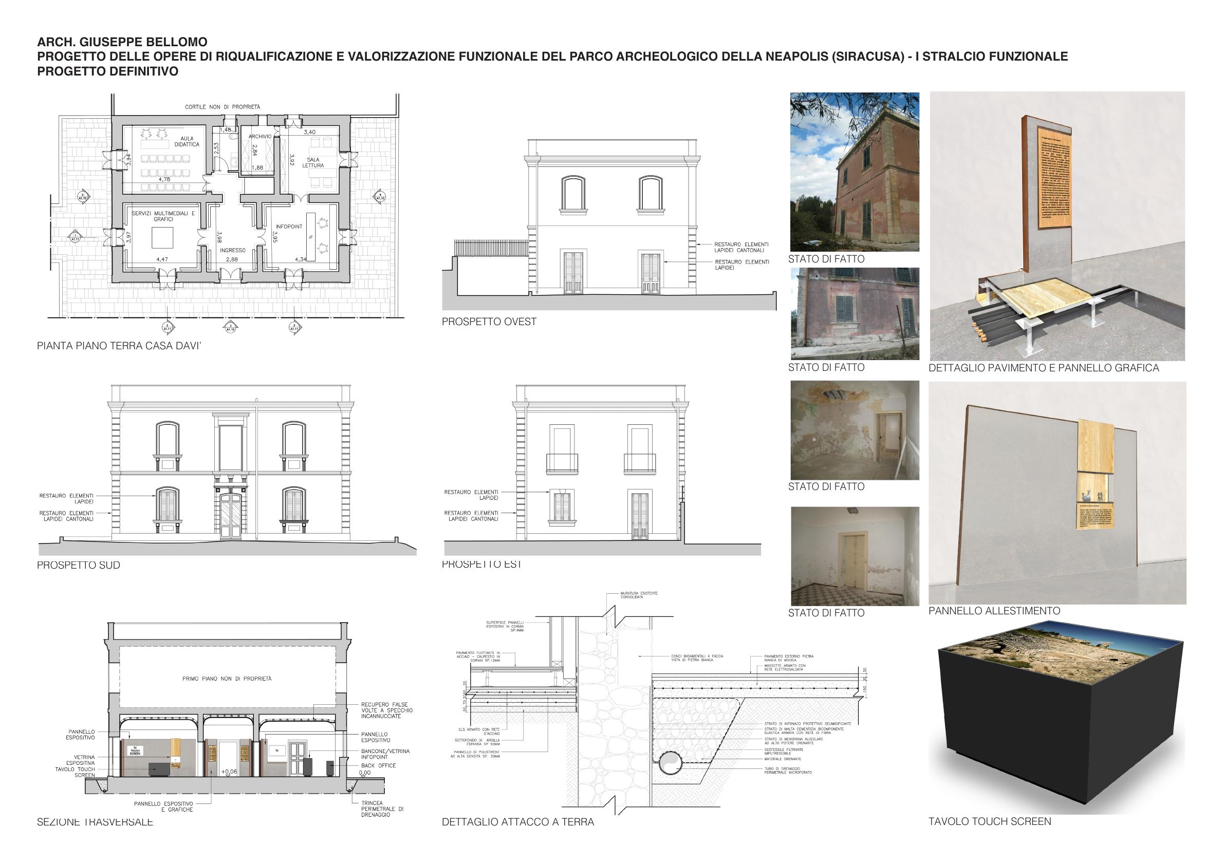Progetto di restauro e allestimento
