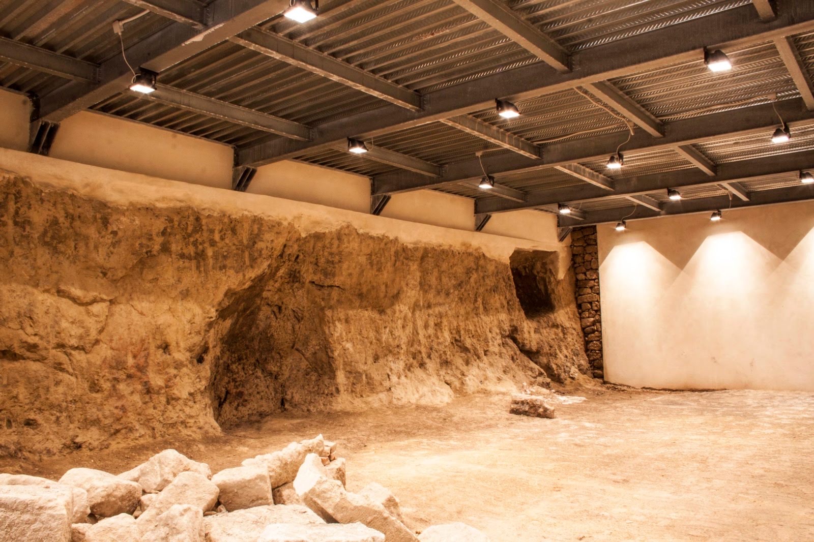 Cantiere della sala degli scavi