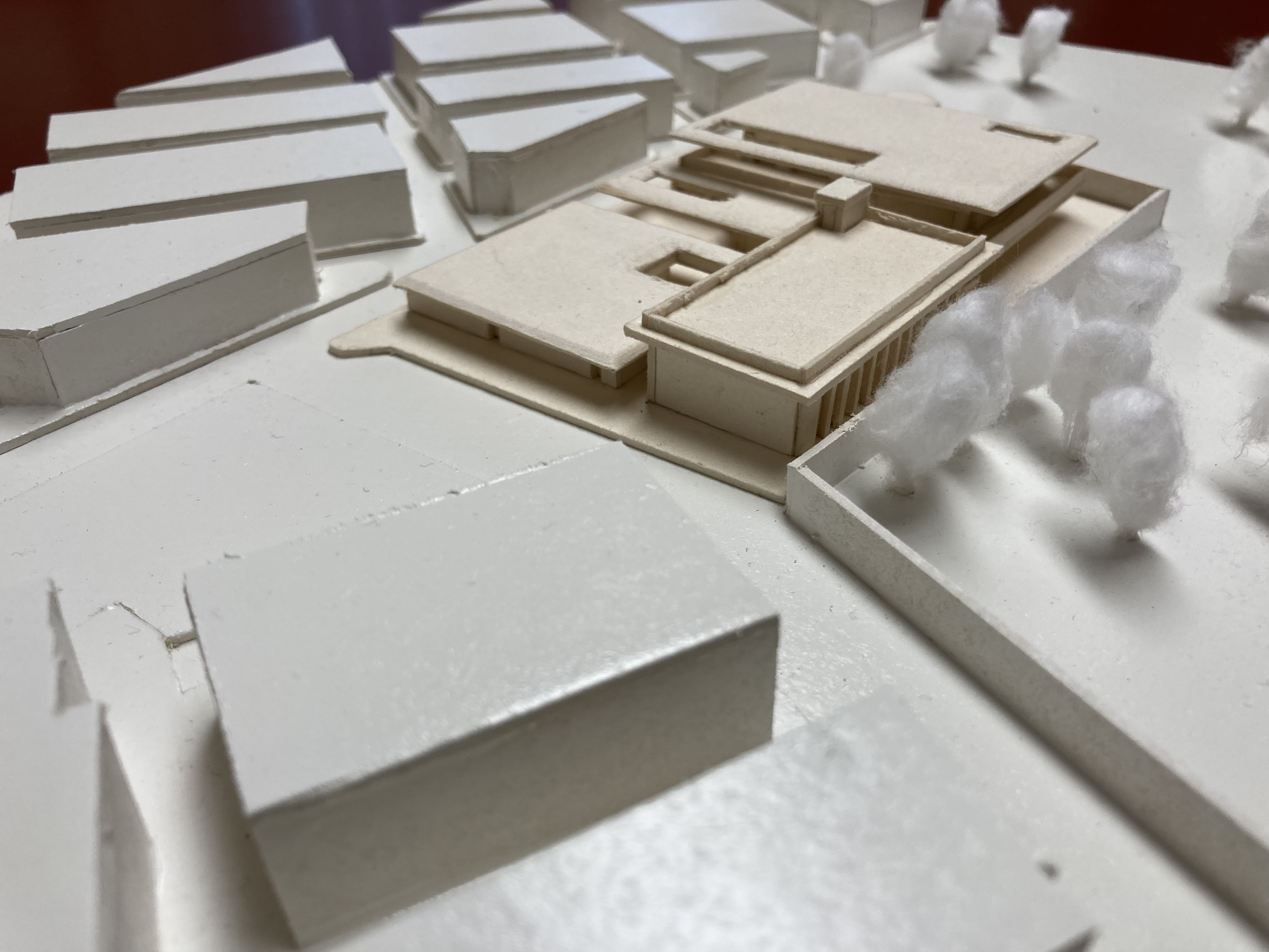 Scuola Mariano Cefalù, plastico di studio