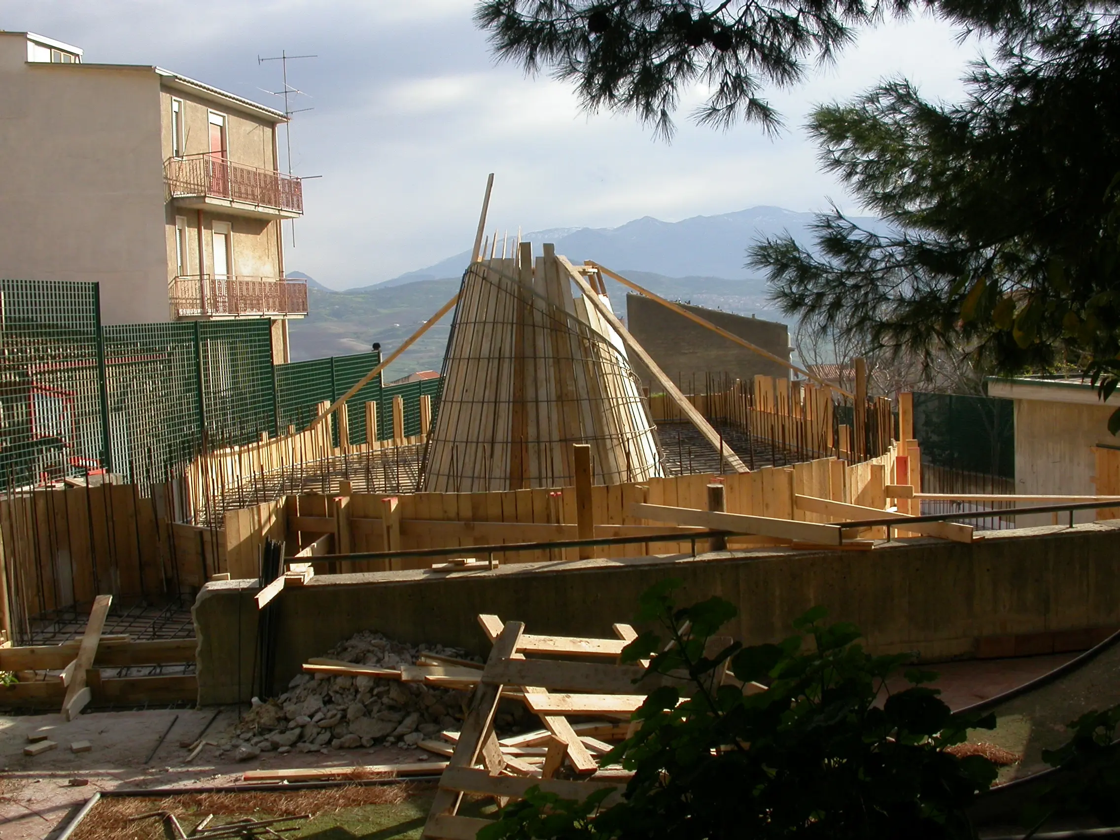 Cantiere del Museo di Sciara