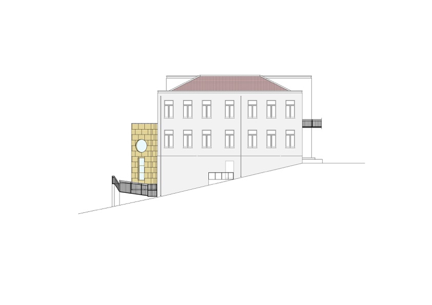 Prospetti del plesso scolastico