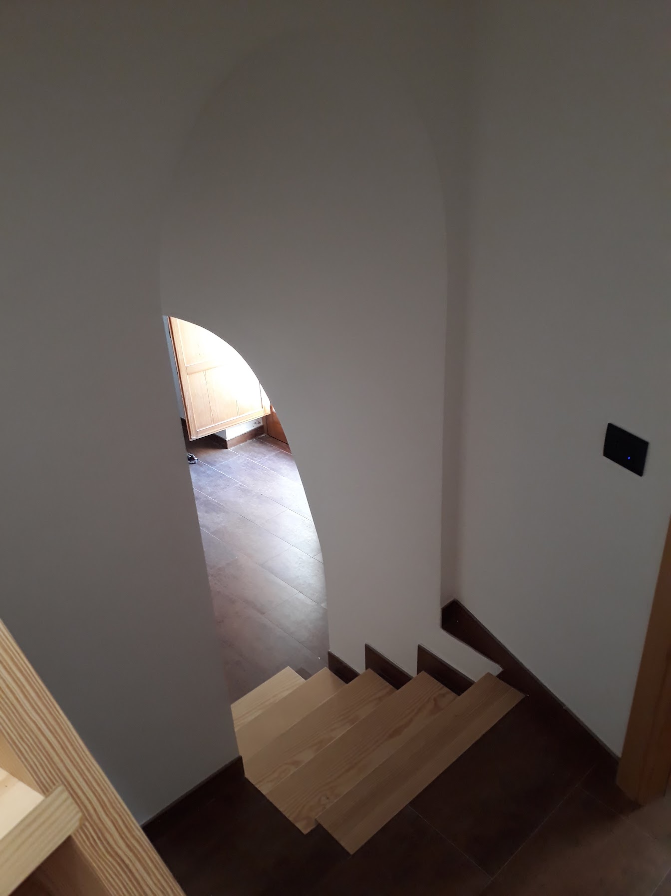 Interno della casa nel castello