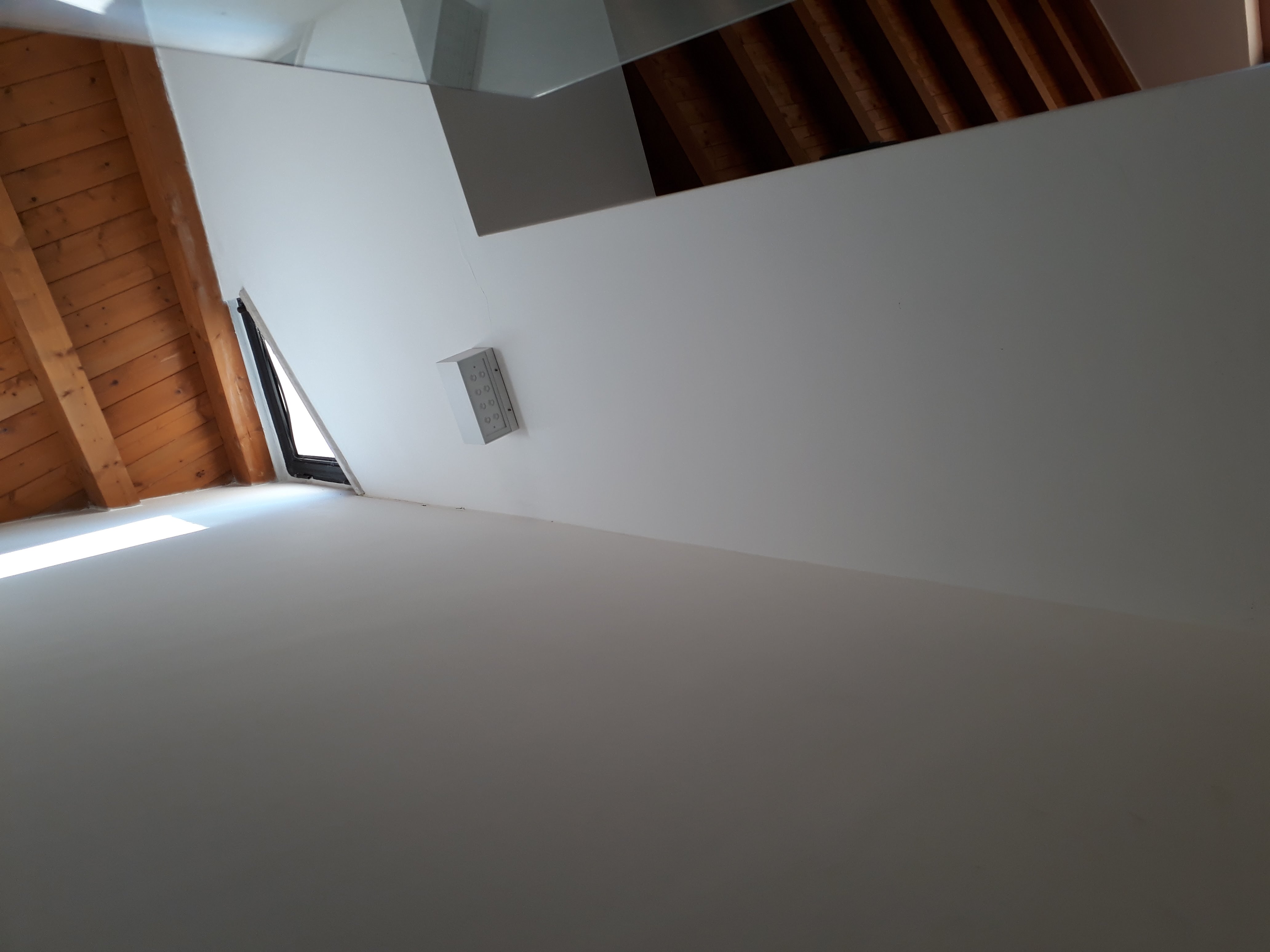 Spazio interno e scala della casa