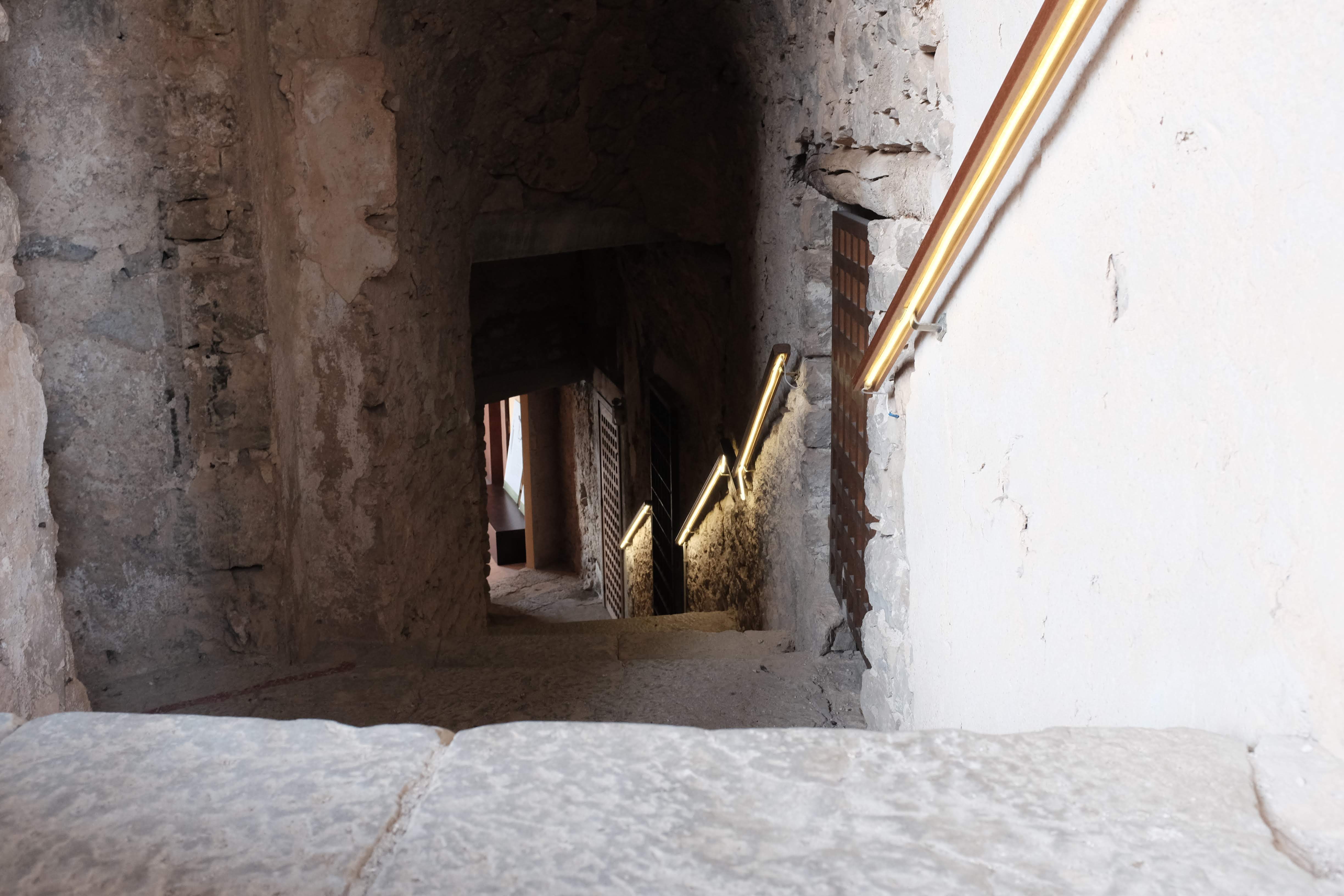 Percorso interno del museo