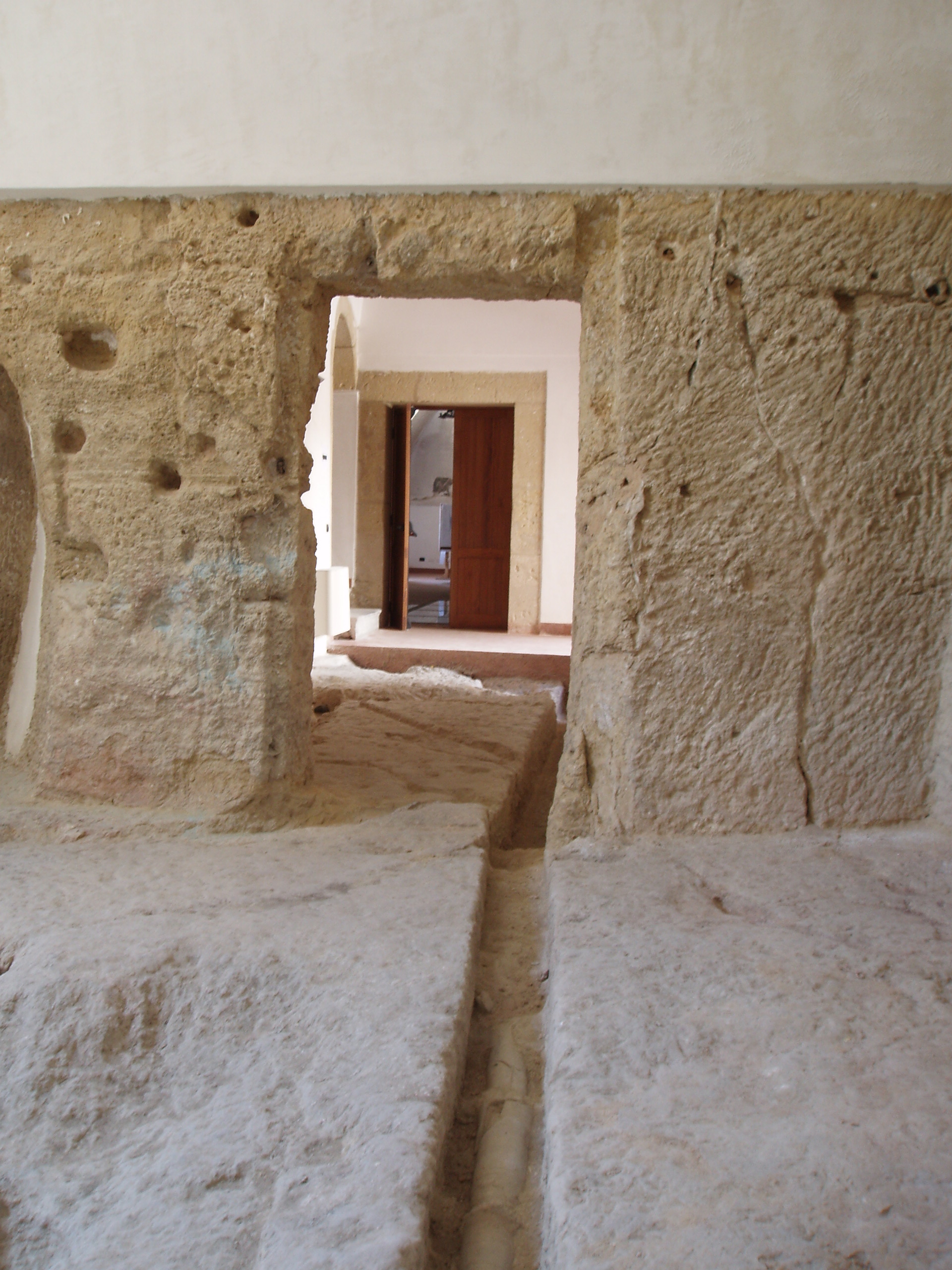 Scorcio dell'architettura del convento