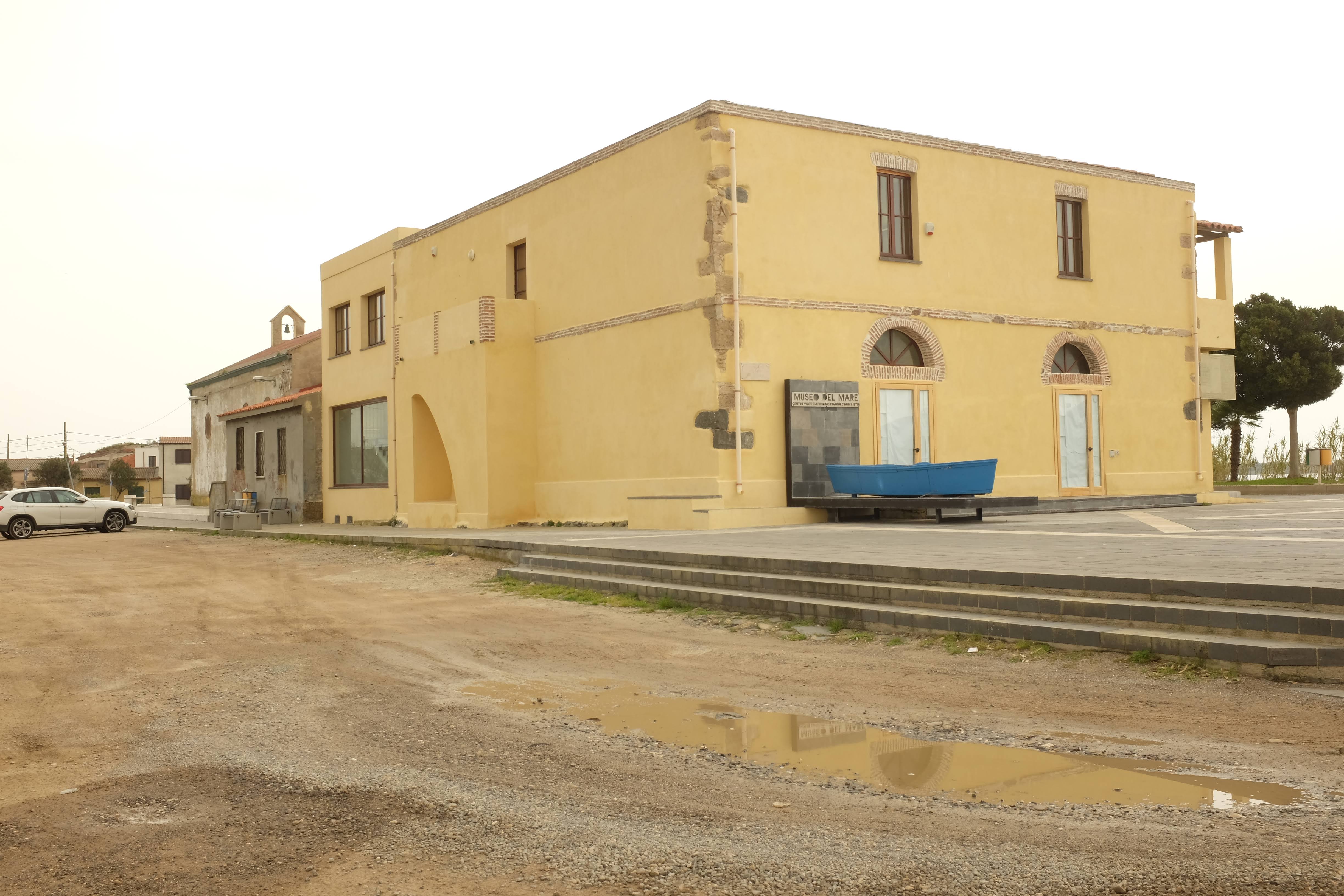 Spazio espositivo del Museo del Mare
