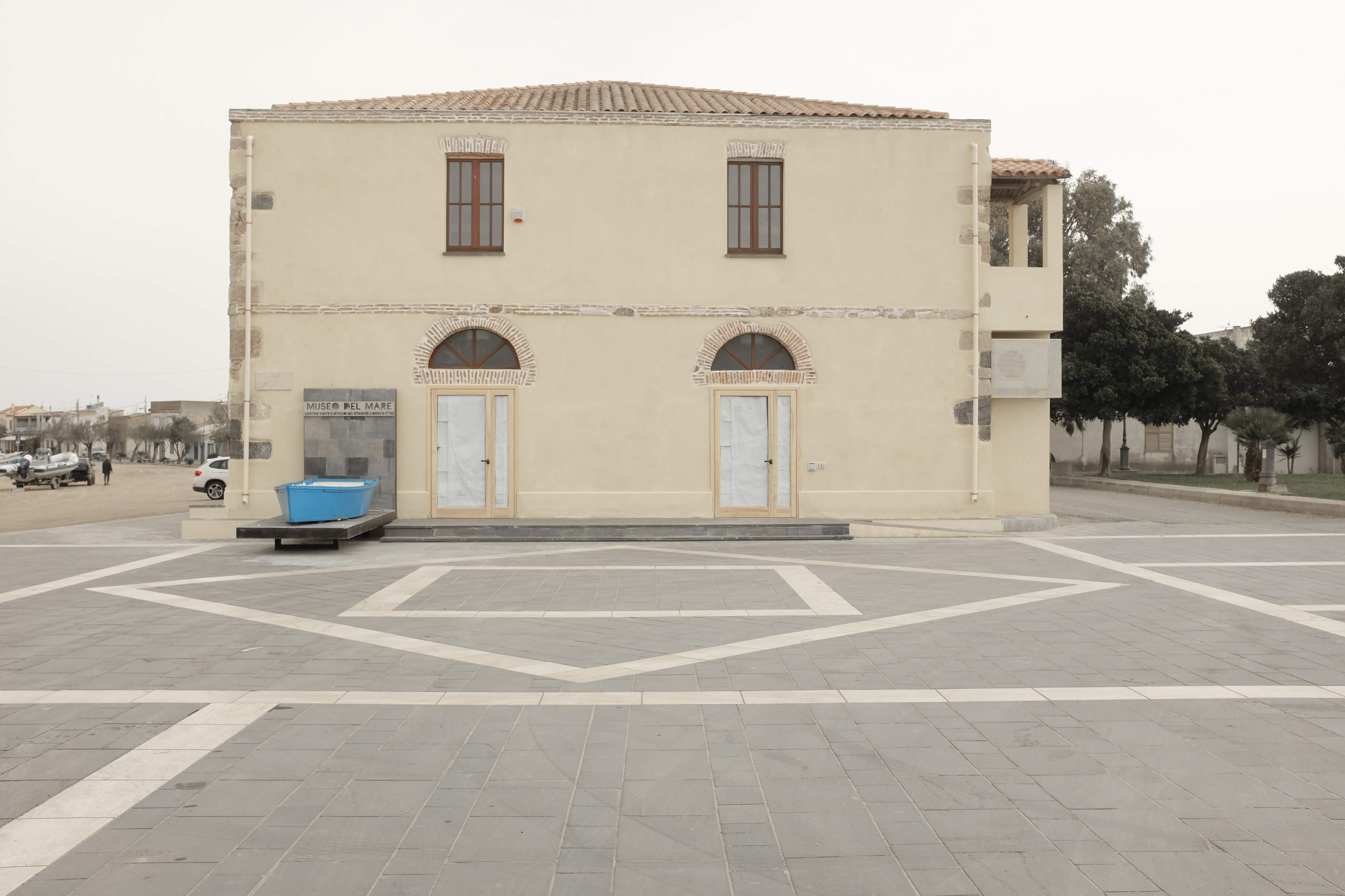 Dettaglio dell'allestimento del Museo del Mare