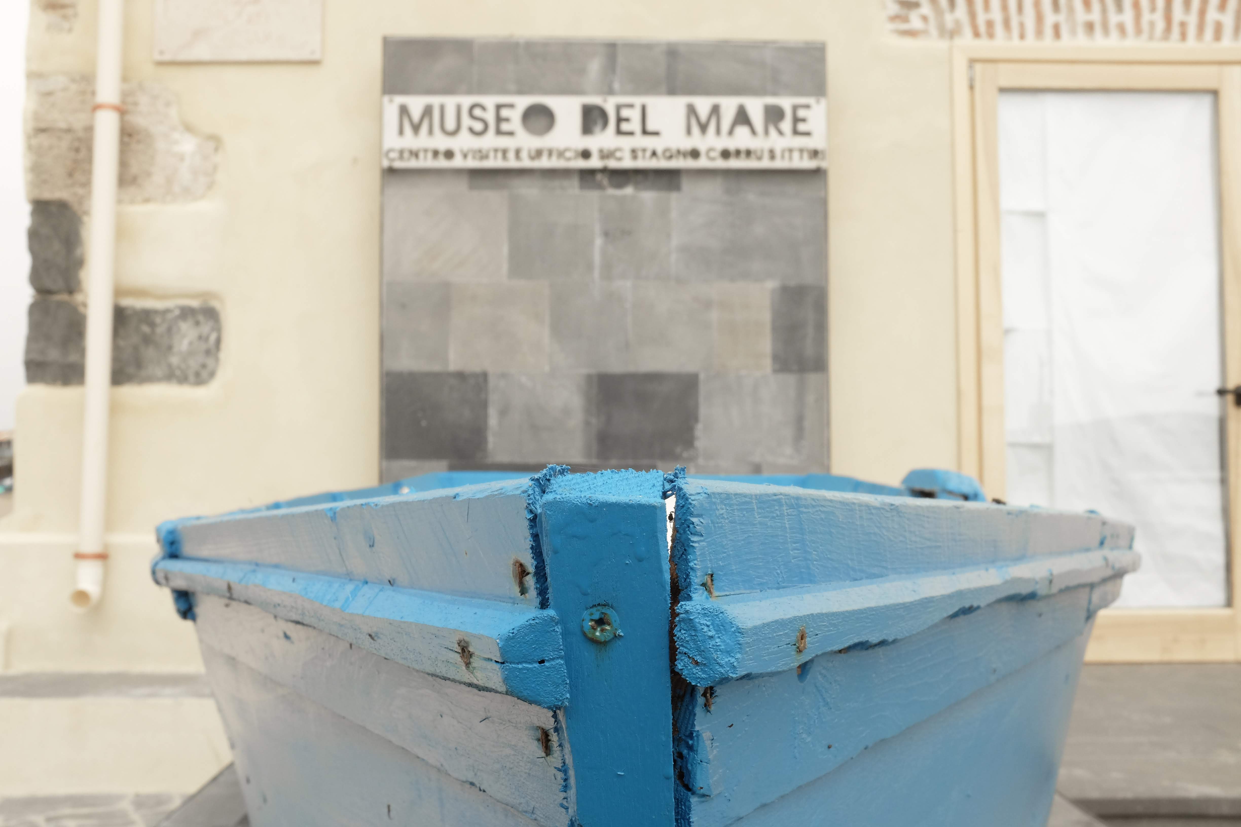 Spazio interno del Museo del Mare