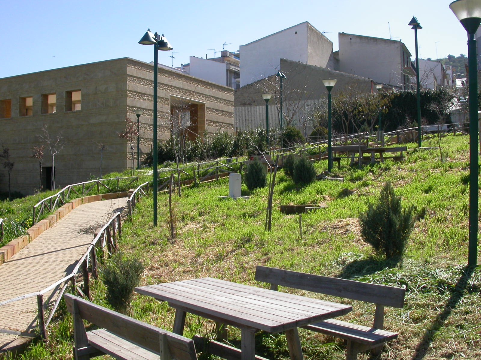 Scorcio del Parco urbano di Aliminusa